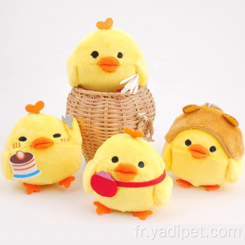 Porte-clés cadeau en peluche de poulet farci JOUET